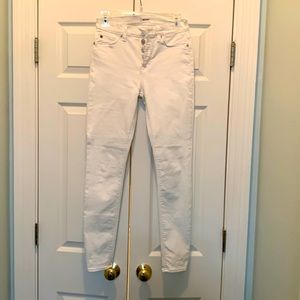 White Hudson Skinny Jeans